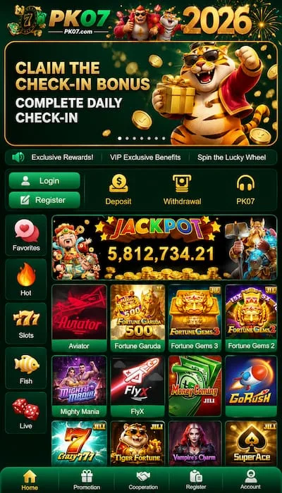 PK07 Game Dashboard image