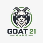 Goat21 Game logo with goat icon and green theme